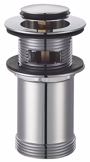 1"1/4 Mushroom Cap Basin Pop up Waste Drain with Overflow Bathroom Sink Drain (ND520)