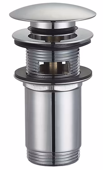 1"1/4 Mushroom Cap Basin Pop up Waste Drain with Overflow Bathroom Sink Drain (ND520)